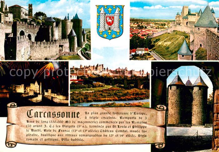 Chronik-AK Carcassonne