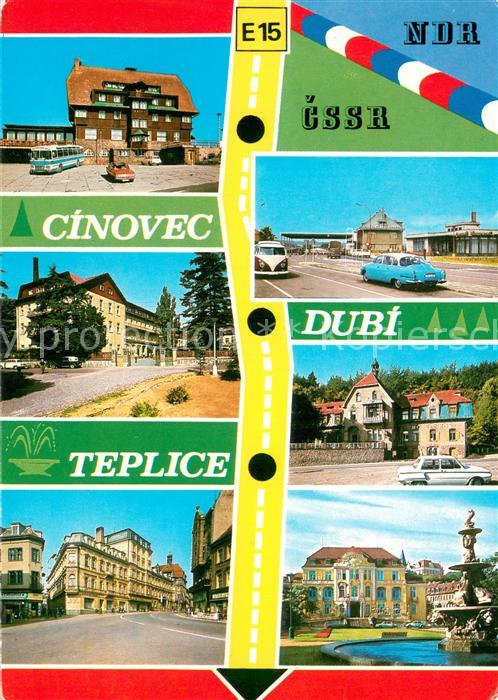 Zoll Grenze Douane Cinovec-Dubi-Teplice