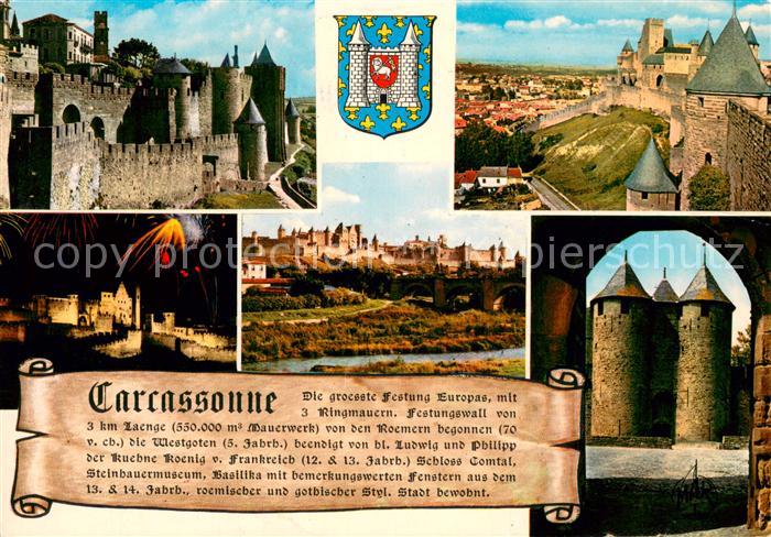 Chronik-AK Carcassonne