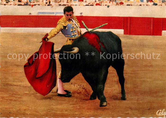 Stierkampf Corrida de Torros Cely 1732 Antonio Ordonez