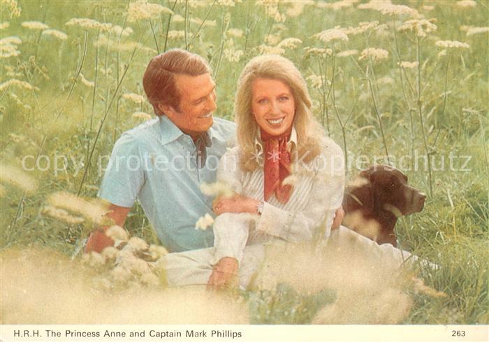 Adel Princess Anne and Captain Mark Phillips