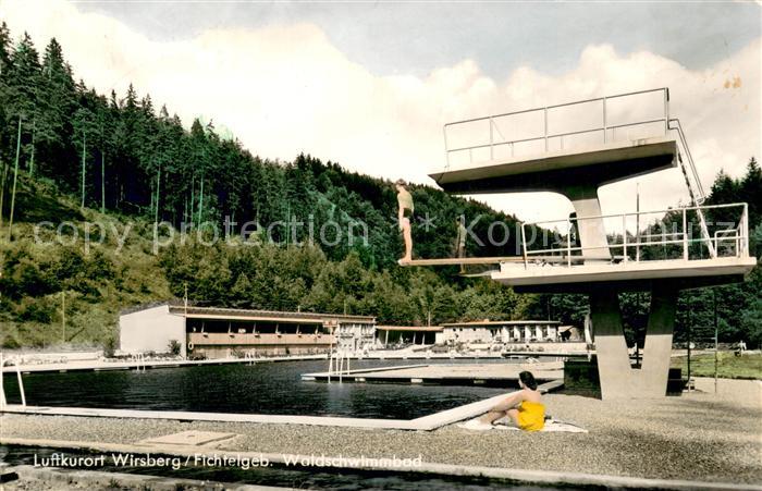 Wirsberg Kulmbach Bayern Waldschwimmbad