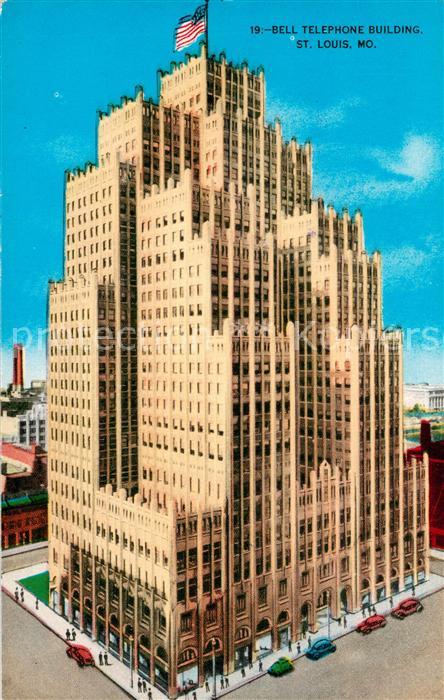 St Louis Missouri Bell Telephone Building