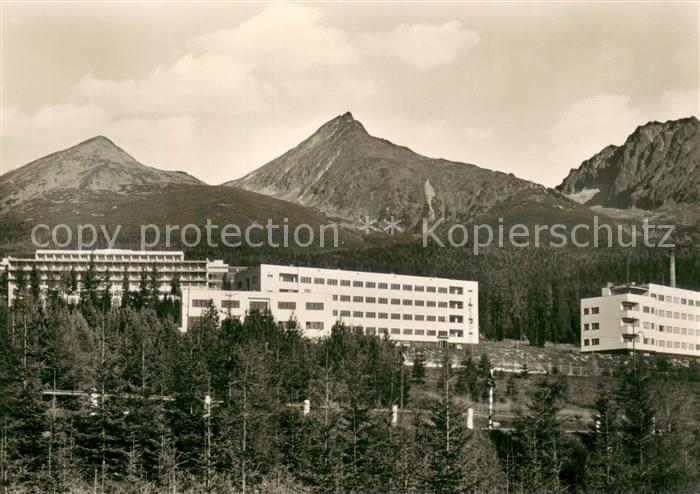 Vysoke Tatry Vysne Hagy Liecebnyustav Tupa Koncista Stalinov stit
