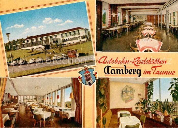 Camberg Bad Autobahn Raststaetten Gastraeume