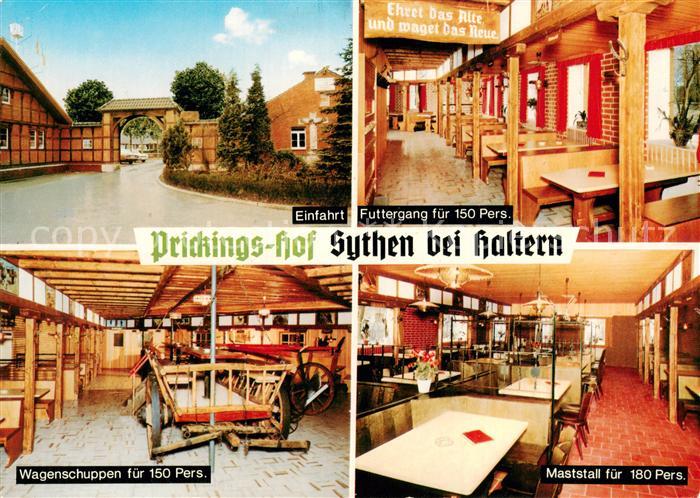 Sythen Prickings Hof Einfahrt Futtergang Wagenschuppen Maststall