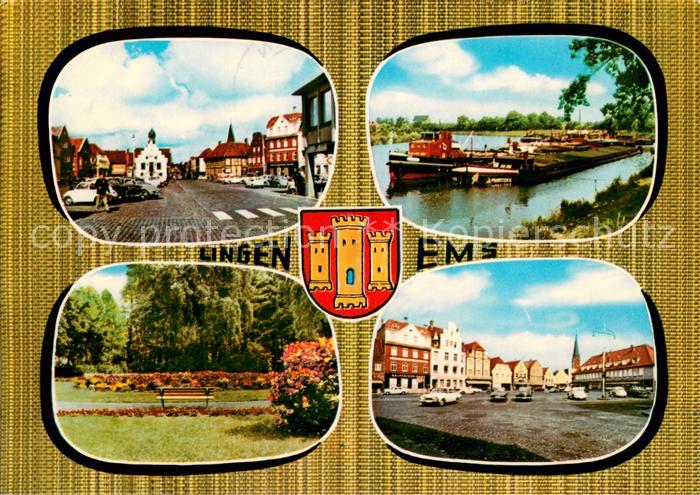 Lingen Ems Marktplatz Emspartie Park