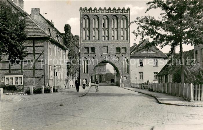 Malchin Demmin Steintor Handabzug