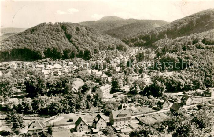 Thal Ruhla Panorama Blick vom alten Keller Luftkurort