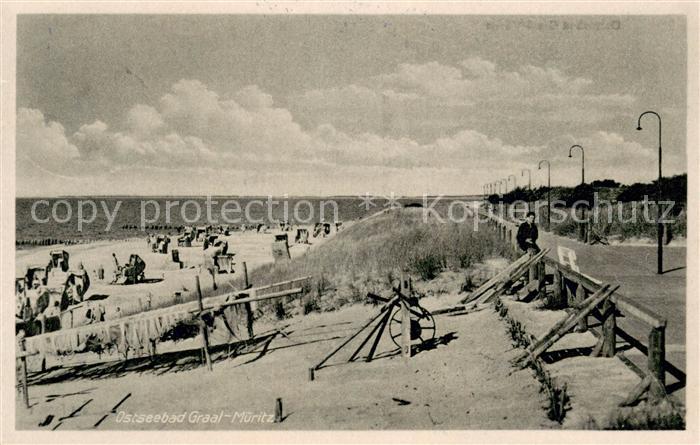 Graal-Mueritz Ostseebad Strand Promenade