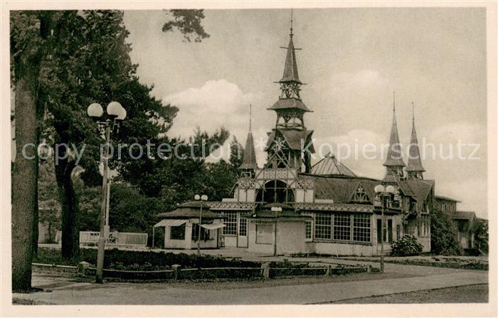 Heringsdorf Ostseebad Usedom Kurhaus Promenade