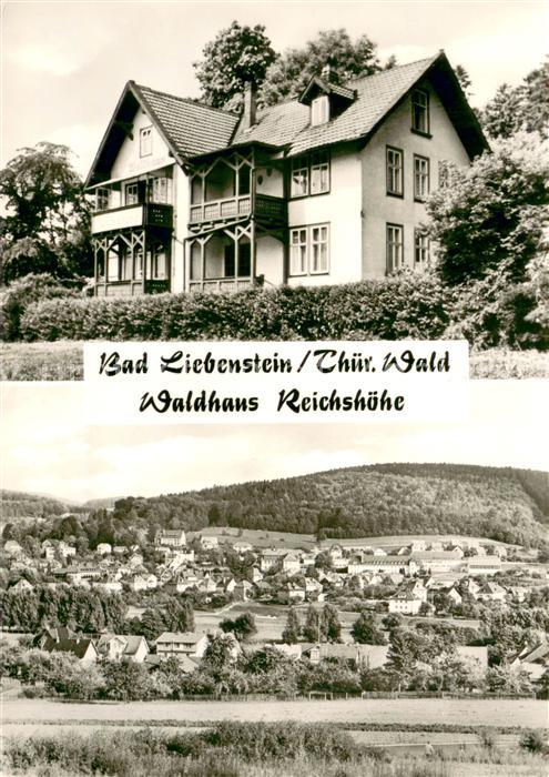 Bad Liebenstein Waldhaus Reichshoehe Panorama Thueringer Wald