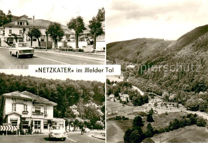 Netzkater Blick ins Tal Gaststaette Ilfelder Tal Naturschutzgebiet