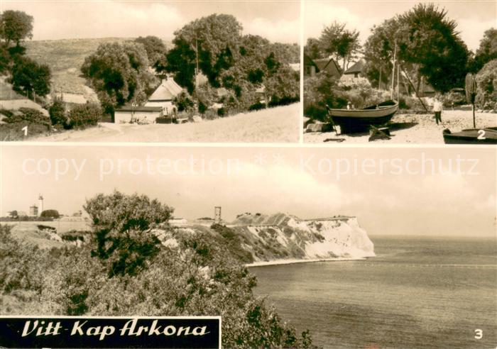 Vitt Ruegen Panorama Kap Arkona Fischerhafen