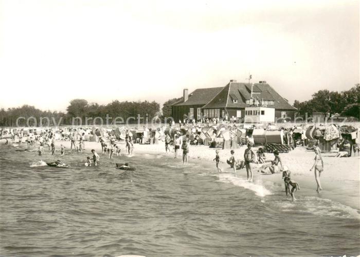 Zingst Ostseebad Strandleben HO Gaststaette Kurhaus
