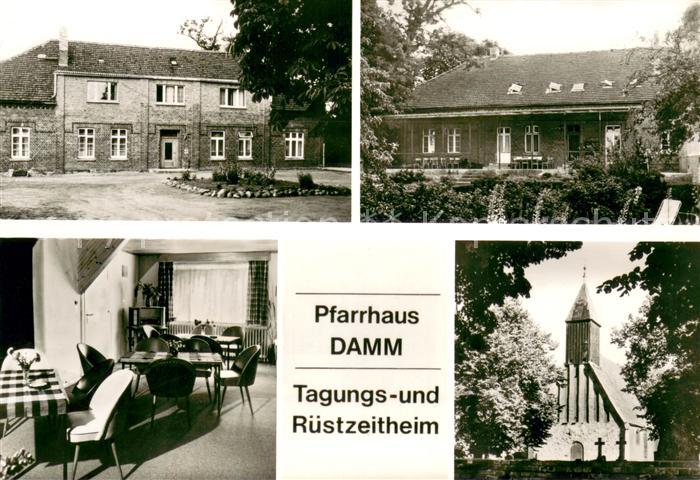 Damm Parchim Pfarrhaus Tagungs- und Ruestzeitheim Kirche