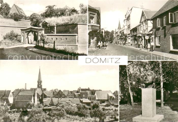 Doemitz Eingang zur Festung Ernst Thaelmann Strasse Festungswall KarlLiebknecht
