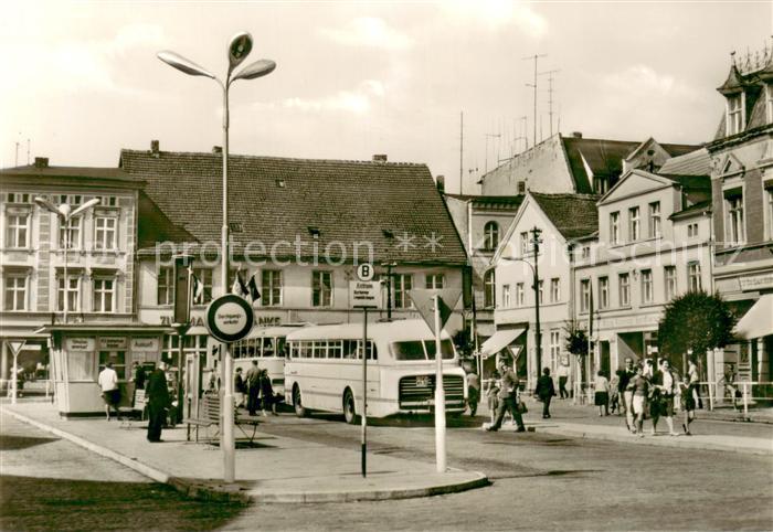 Ueckermuende Mecklenburg Vorpommern Karl Marx Platz