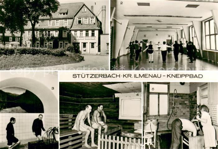 Stuetzerbach Kneippbad Gymnastikhalle Wassertreten Sauna Kuranwendungen