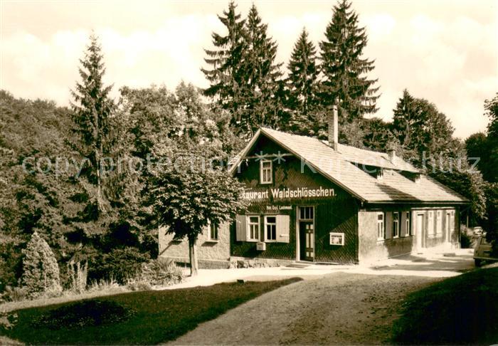 Brotterode Gondelstation Restaurant Waldschloesschen Gehege