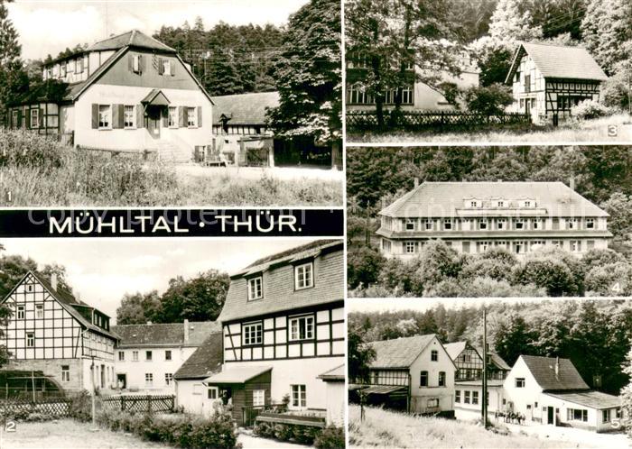 Eisenberg Thueringen HOG Waldhaus zur Meuschkensmuehle Muehlen im Muehltal