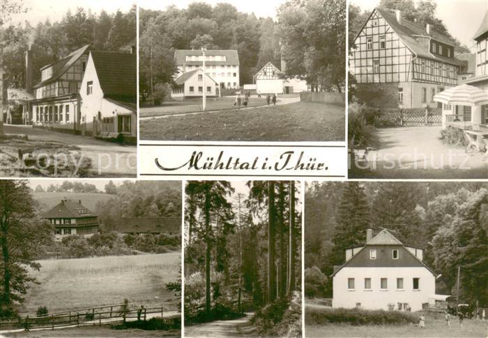 Eisenberg Thueringen Muehlen im Muehltal