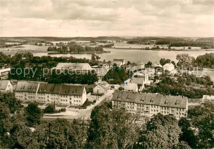 Sternberg Mecklenburg Panorama Blick zum Sternberger See