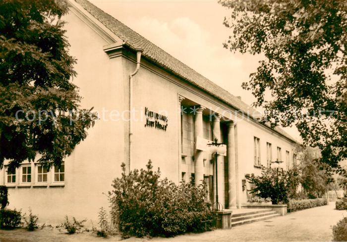 Boizenburg Kulturhaus Kurt Buerger