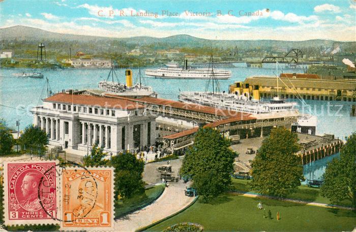 Victoria British Columbia C. P. R. Landing Place