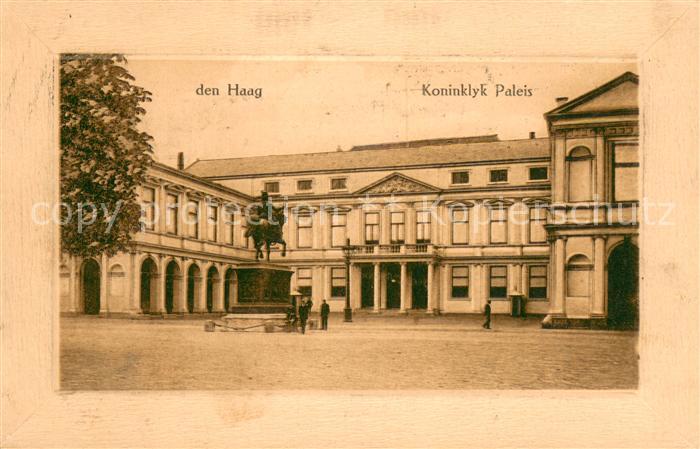 Den Haag Koninklyk Paleis Koeniglicher Palast Denkmal
