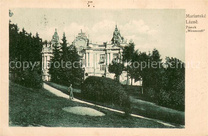Marianske Lazne Zamek Miramonti Schloss