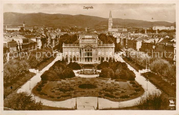 Zagreb Gruenes Hufeisen Kunstpavillon