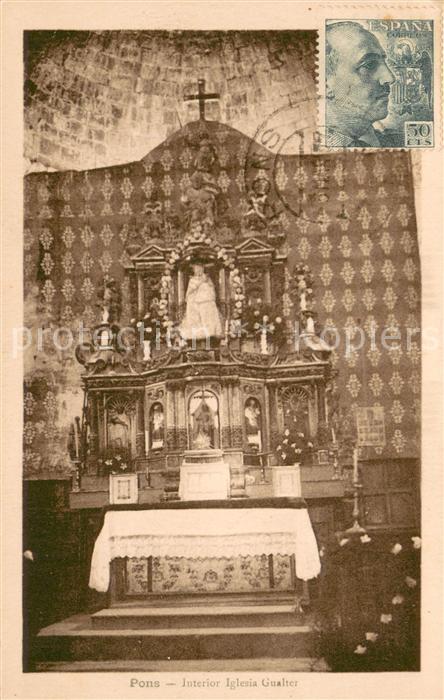 Pons Lleida Interior Iglesia Gualter