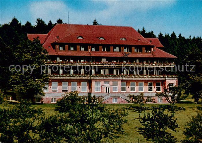 Rodt Lossburg Sanatorium Hohenrodt im Schwarzwald
