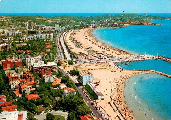 Salou Vista parcial Playa y puerto