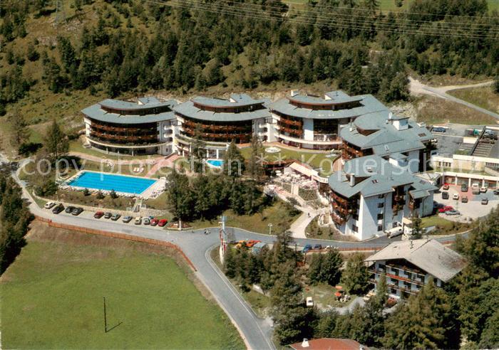 Reith Seefeld Tirol Hotel Alpenkoenig Fliegeraufnahme