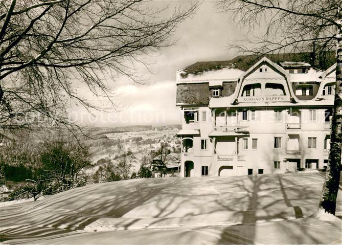 FREUDENSTADT BW Hotel und Kurhaus Rappen