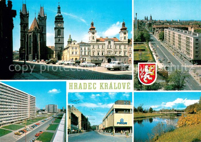 Hradec Kralove Kralovehradecko Zizkovo namesti Pospisilova trida Sidliste Labska