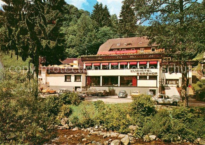 Schoenmuenzach Privatklinik fuer Multiple Sklerose Kurhotel Haus Berghof