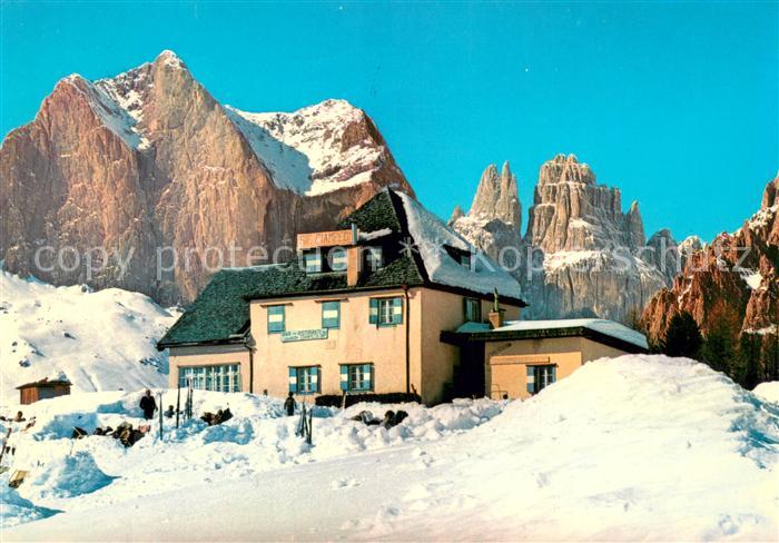 Dolomiti di Fassa Rifugio Ciampedie Il Catinaccio Torri di Vajolet