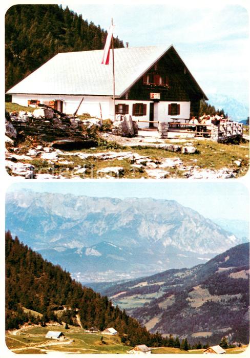 St Koloman Jausenstation Christlalm Panorama