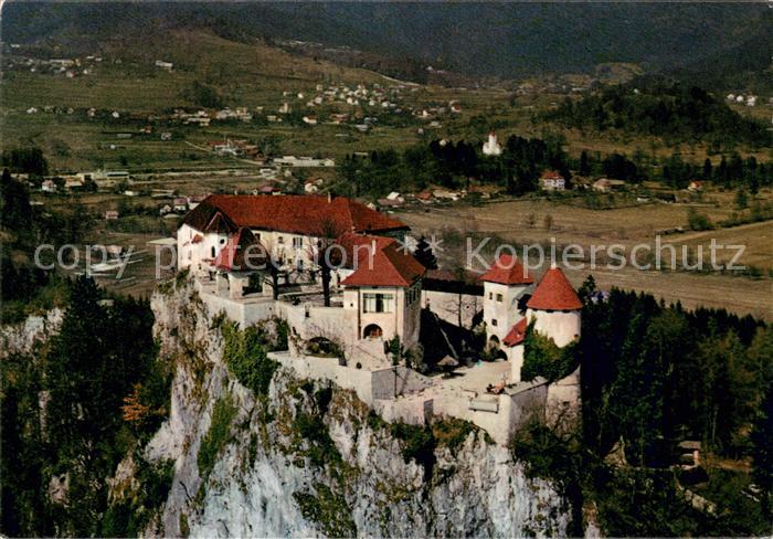 Bled Schloss Fliegeraufnahme