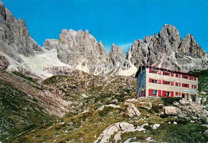 Sexten Sesto Suedtirol Rifugio Antonio Berti al Popera Sottogruppo della Croda R