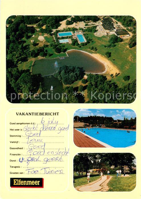 Herkenbosch Fliegeraufnahme Vrijetijdspark Elfenmeer Freibad Minigolf