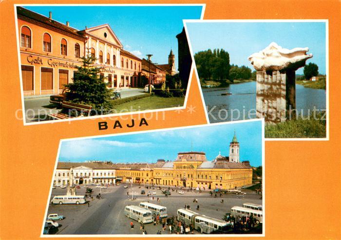 Baja Ungarn Teilansichten