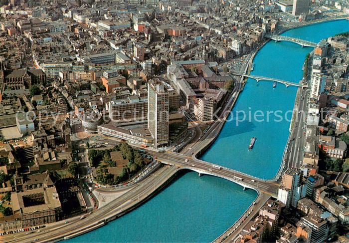 Liege Luettich Fliegeraufnahme