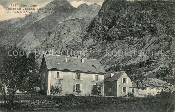 La Berarde Chalet Hôtel de A. Tairraz Vallee du Vénéon