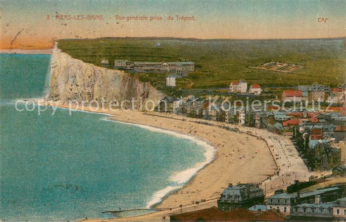 Mers-les-Bains 80 Vue Generale prise du Tréport