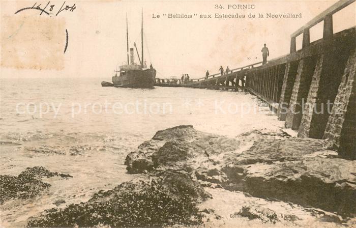 Pornic 44 Le Bellilois aux Estacades de la Noeveillard