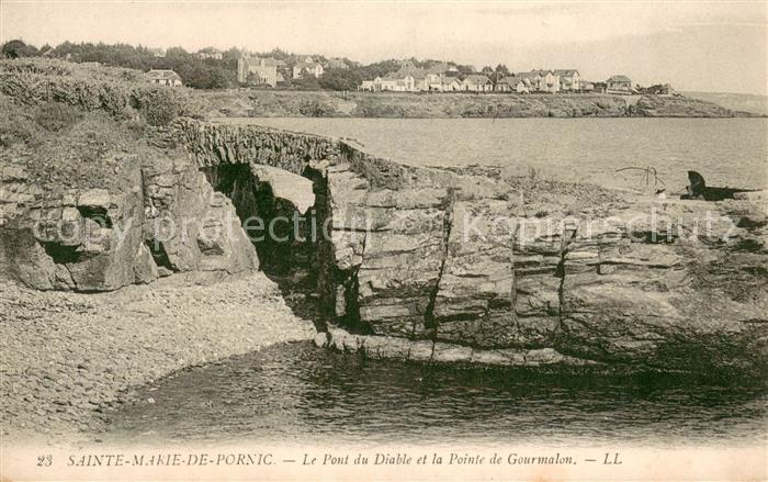 Pornic 44 Pont du Diable et le Pointe de Gourmalon